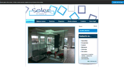 Desktop Screenshot of cristaleriasoler.net
